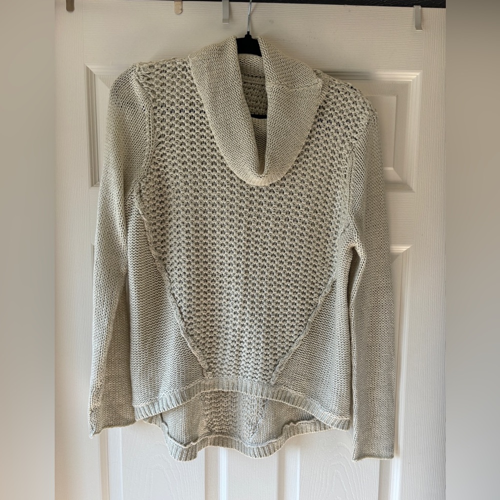 Cream sweater size medium